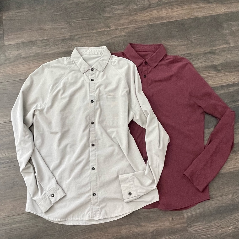 Lululemon Wrinkle Free Men’s Button Down Shirt | Size Medium